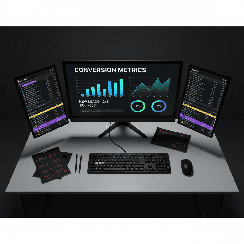 Performance dashboard tracking calls and leads from Google Ads